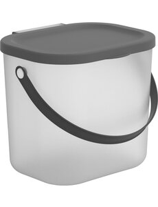 Rotho Wasmiddelbox 6L ALBULA antraciet