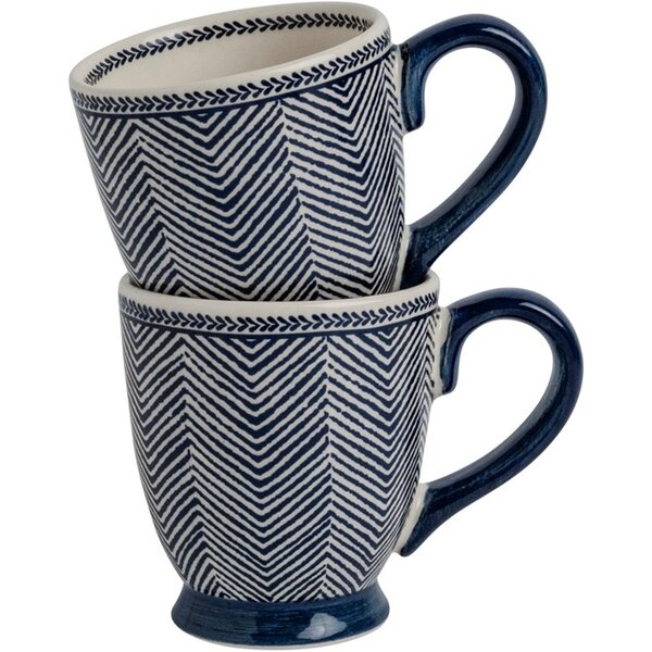 Laura Ashley Mok 20cl set/2 Edwin Blue