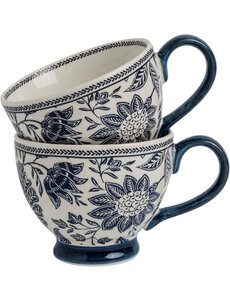 Laura Ashley Mok 43cl set/2 Hedingham Blue