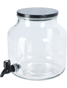 Excellent Houseware Drankdispenser glas 5200ml