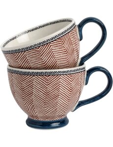 Laura Ashley Mok 43cl set/2 Edwin Terra