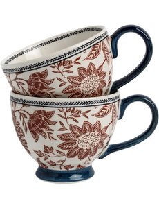 Laura Ashley Mok 43cl set/2 Hedingham Terra