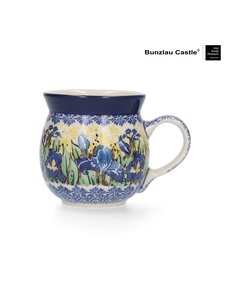 Bunzlau Castle Mok Farmer 240ml Irises Van Gogh UNIKAT