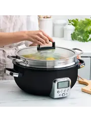 Silit Kookzeef Steamer Inzetstuk met Oogje 14cm opvouwbaar roestvrij staal (14 cm, Metaal