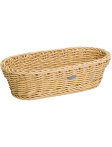 Westmark Mand ovaal 28x16x8cm beige