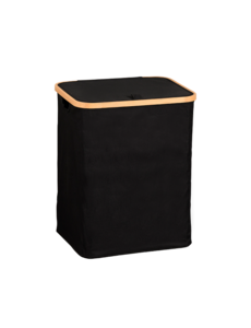 Kesper Wasmand Zwart gemaakt van Bamboe & textiel Kesper