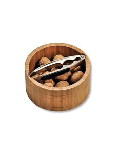 Kesper Schaal met notenkraker bamboe