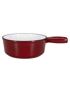 Nouvel Fonduepan 22cm geëmailleerd gietijzer rood