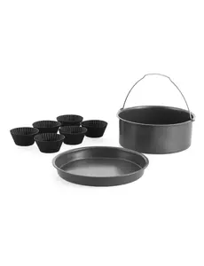 Greenpan Airfryer Accessoires Bakset 8-delig Bistro Greenpan