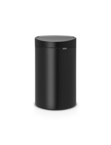 Brabantia Afvalbak Touch Bin New 40 liter Matt Black
