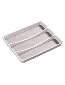 Kesper Bestekbak 3 vakken lichtgrijs