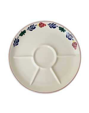 Boerenbont Fondue bord 27cm Boerenbont