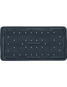 Wenko Anti-slip badmat 70.5x36.5cm Antraciet Florida