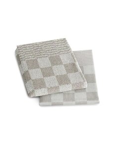 DDDDD Set keuken- en theedoek Barbecue taupe