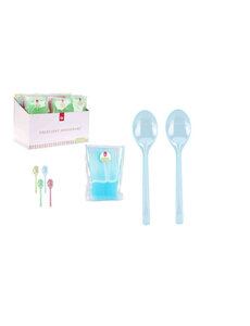 Excellent Houseware Lepelset 25 delig herbruikbaar kunststof 175mm