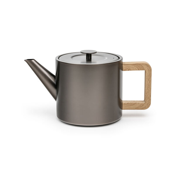 Bredemeijer Theepot 1,1L Duet Design Narvik metallic grijs