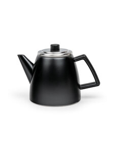 Bredemeijer Theepot 1,1L Duet Odense mat zwart