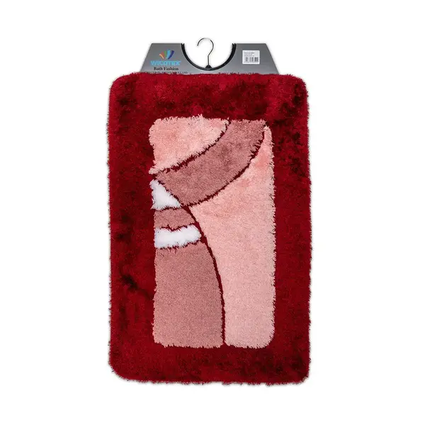 Wicotex Badmat bordeaux 50x60cm