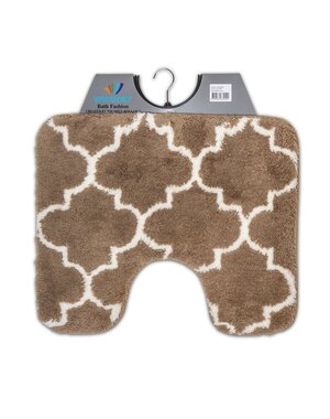 Wicotex Toiletmat Marseille taupe 50x60cm