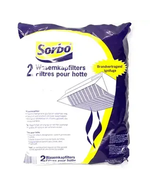 Sorbo Wasemkapfilter set 2 stuks Sorbo