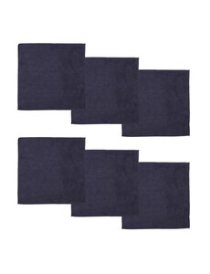 DDDDD Microvezeldoek Billie 30x30 cm blauw set/6