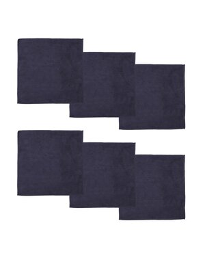 DDDDD Microvezeldoek Billie 30x30 cm blauw set/6