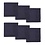 DDDDD Microvezeldoek Billie 30x30 cm blauw set/6