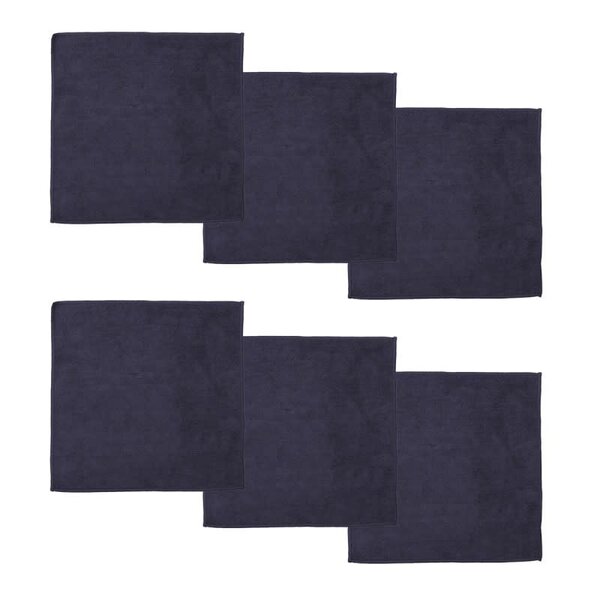 DDDDD Microvezeldoek Billie 30x30 cm blauw set/6