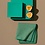 DDDDD Microvezeldoek Billie 30x30 cm combi blauw/groen/rood set/6