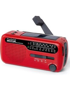  Radio - Wereldontvanger met LED-lamp en alarmsignaal MH-07RED Muse