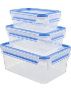 Tefal Vershouddoos rechthoekig  set van 3 stuks  MasterSeal Fresh TEFAL