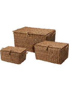  Opbergmand Zeegras set á 3 stuks