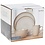 Servies 4 persoons 16 delig creme
