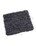 Wicotex Bidetmat antraciet Classic Pure exellent 50x60cm