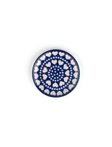 Bunzlau Castle Petit Four bord 12,3cm Blue Valentine