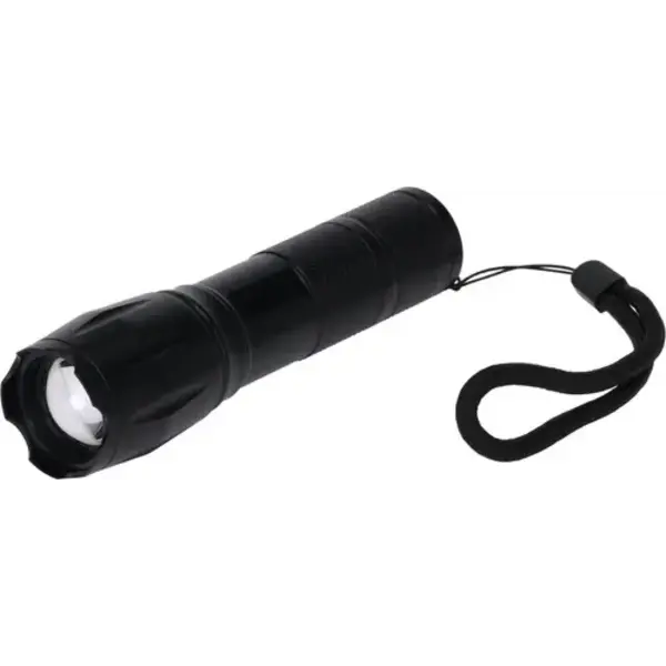Zaklamp Zoom 13cm zwart