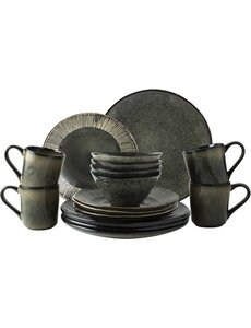 Dutch Rose Serviesset 16dlg groen Organic