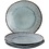 Dutch Rose Servies/bordenset 4dlg blauw Organic