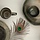 Dutch Rose Borden set/4 26,5 cm Groen
