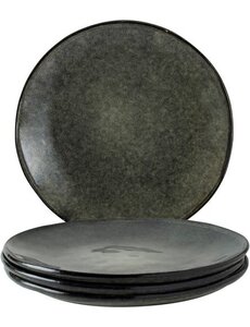 Dutch Rose Borden set/4 26,5 cm Groen