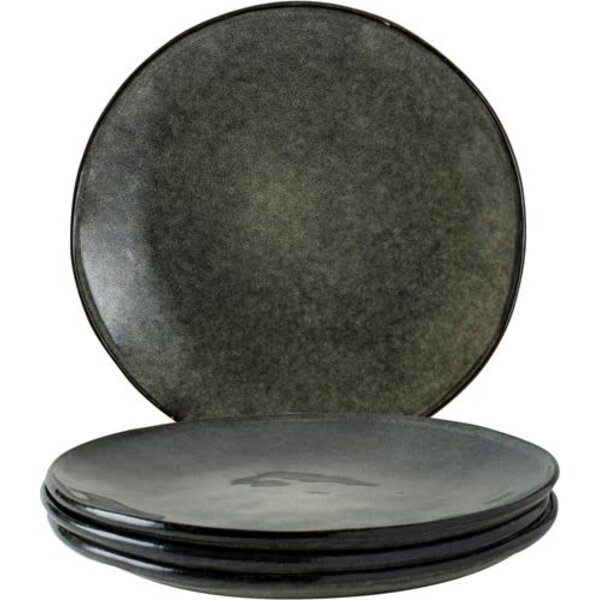 Dutch Rose Borden set/4 26,5 cm Groen Organic