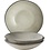 Dutch Rose Servies/bordenset 4dlg creme diepe borden Organic