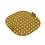 Point-Virgule Vierkante airfryer bakmat uit platinum silicone Cumin met handvaten 20x20x2cm