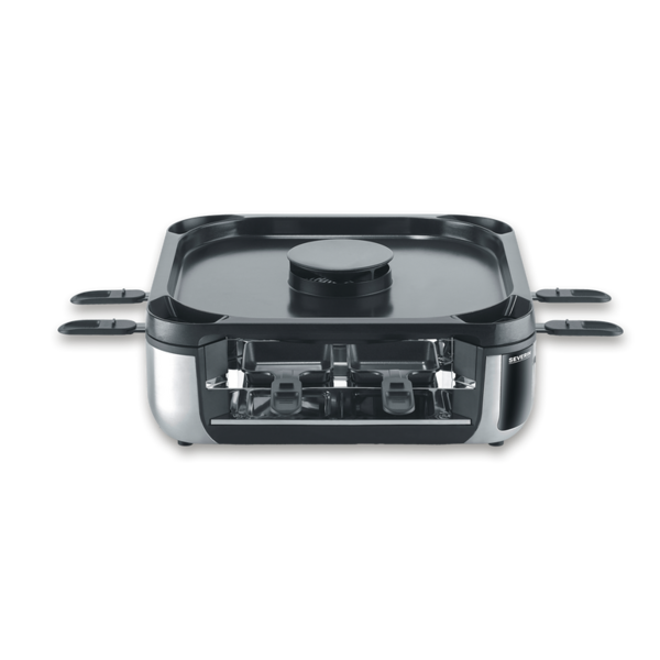Severin SEVENTO Rookarme Gourmetstel Raclette RG 2379