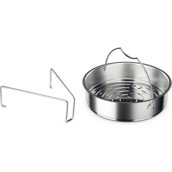 Fissler Inzetmandje geperforeerd  18 cm met driepoot Fissler Vitavit / Vitaquick