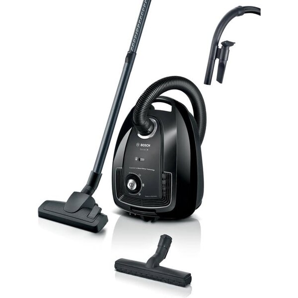 Bosch Stofzuiger serie 4 BGL38BA2H zwart Bosch