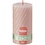 Bolsius Stompkaars twisted 130/68 nevelig roze