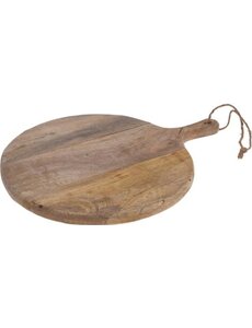  Serveer plateau rond 50cm hout