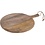 Serveer plateau rond 50cm hout