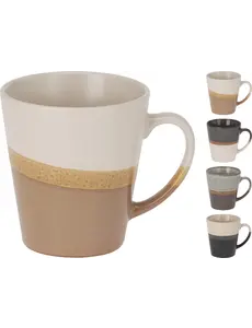 Siaki Mok 300ml aardewerk 4 assorti